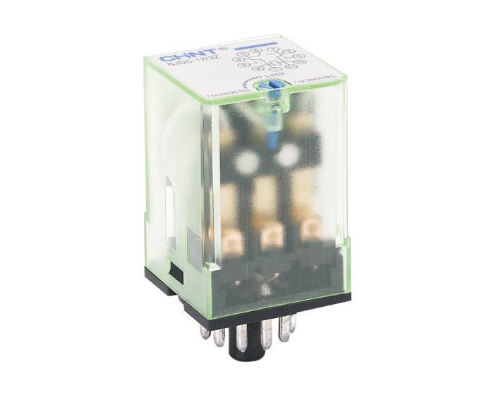 NJDC-12帶測(cè)試按鈕小型電磁繼電器